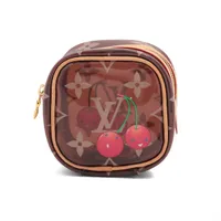 ヴィトン×村上隆 LV×TM ポルトフォイユ ノア コンパクト M13801 レザー