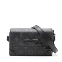 Louis Vuitton Monogram Eclipse Steamer Wearable wallet M81783