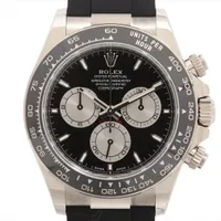 ロレックス コスモグラフデイトナ 116518LN YG YG×ラバー AT 黒文字盤