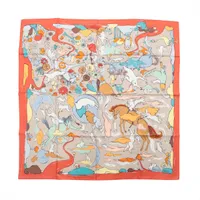 エルメス カレ90 MILLE ET UN LAPINS 千と一羽のうさぎ スカーフ