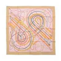 エルメス カレ90 MUSIQUE DES DIEUX 神々の音楽 スカーフ シルク