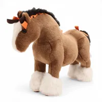 エルメス ぬいぐるみ コットン グレー×ホワイト エルミー シュヴァル