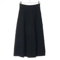 エルメス マルジェラ期 シルク スカート 34 レディース ブラック ツレ