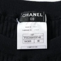 シャネル ココマーク 09P コットン ニットワンピース 38 レディース