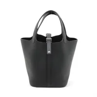 エルメス ピコタンロック18 PM トリヨンクレマンス ブラック シルバー金具 K:2025年