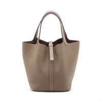 エルメス ピコタンロック22 MM トリヨンクレマンス エトゥープ ゴールド金具 K:2025年