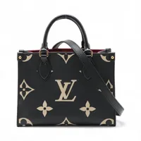 ヴィトン バイカラーモノグラムアンプラント オンザゴーPM M45659 ブラック RFID反応あり