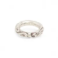 て*こ様 CHROME HEARTS Scroll Band Ring Chrome Hearts Scroll band Ring 925 8.1g No. 9 A4266476｜Pre-owned