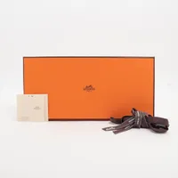 エルメス ボリードポーチミニ キャンバス ポーチ グレージュ シルバー