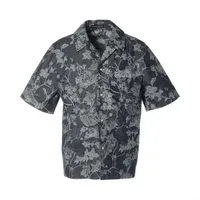 ヴィトン×NIGO 22SS コットン デニムジャケット 48 メンズ ブラック