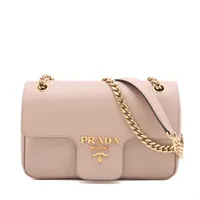 プラダ サフィアーノ レザー ポーチ ピンク AP083624｜中古ブランド品