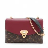 ヴィトン モノグラムxトリヨン サンプラシード M43715 ブラウンxボルドー RFID反応あり