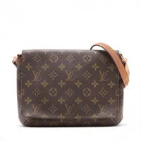 ヴィトン モノグラム ミュゼットタンゴ M51257 ブラウン