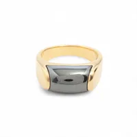 ブルガリ チェルタウラ アメジスト リング 750(YG) 8.1g 石 地金小傷