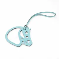 ロエベ×スタジオジブリ アナグラム チャーム レザー レッド ハウルの