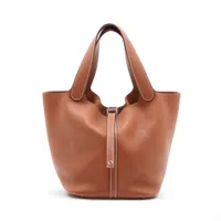 エルメス ピコタンロック22 MM トリヨンクレマンス ゴールド シルバー金具 C:2018年