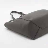 セリーヌ カバファントムスモール レザー トートバッグ グレー