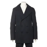 バーバリーブルーレーベル ウール×アンゴラ コート 40 レディース