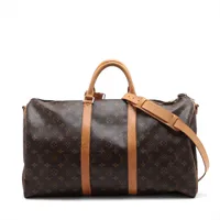 ヴィトン モノグラム キーポルバンドリエール50 M41416 ブラウン