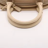 モラビト ディアンヌ レザー ハンドバッグ ベージュ A4276972｜中古