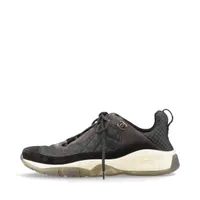 Chanel Coco Mark Matelasse Suede x fabric Sneakers 43 Men's Black