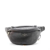 ヴィトン モノグラムアンプラント バムバッグ M44812 ブラック