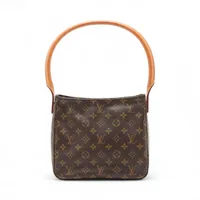 ヴィトン モノグラム ルーピングMM M51146 ブラウン