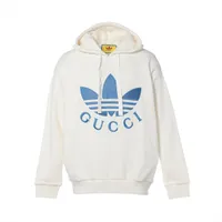 グッチ×アディダス ロゴ ヘアバンド M/57 シルク アイボリー 721479