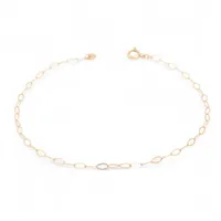 アガット ラブラドライト ブレスレット K10×SV 0.7g A2540681｜中古