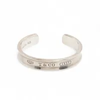 ティファニー ダブルフック バングル 925×750 14.8g シルバー A1821657