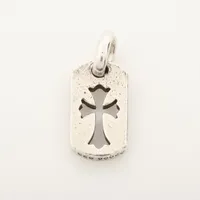 クロムハーツ タイニーカットアウトクロス ペンダントトップ 925 3.1g