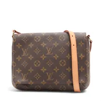 ヴィトン モノグラム ミュゼットタンゴ M51257 ブラウン