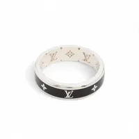 ヴィトン シュバリエール リング 925×ストーン 23.5g シルバー