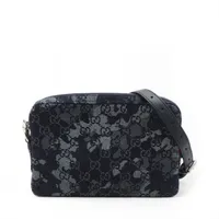 GUCCI グッチ 25AW GG Denim Small Crossbody Bag GG総柄 デニムショルダーバッグ ミニバッグ インディゴブルー デニム 849009 シルバー金具 Gucci Pre-Owned Dionysus Bag GG Denim Small Shoulder Bag | Blue