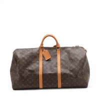 ヴィトン×NIGO モノグラムストライプ キーポル・バンドリエール50