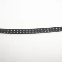 クロムハーツ クラシックオーバルクロスバックル ベルト レザー×925