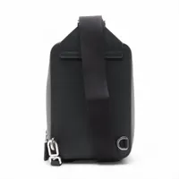 プラダ サフィアーノ レザー ボディバッグ ブラック AP147442｜中古