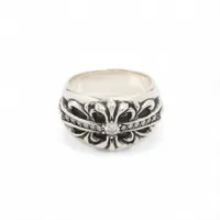 クロムハーツ CHプラス レターブロックリング リング 925 45.3g