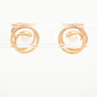 エテ パール 色石 イヤリング 925 4.5g