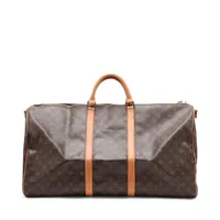 ヴィトン モノグラム キーポルバンドリエール60 M41412 ブラウン