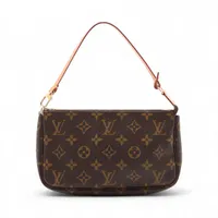 ヴィトン モノグラム ポシェットアクセソワール M51980 ブラウン