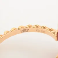 ブシュロン セルパンボエム ガーネット リング 750(PG) 2.4g 50 