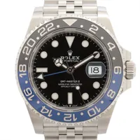 ロレックス GMTマスターⅡ 126710BLNR SS SS AT ブラック文字盤