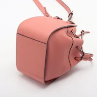 Loewe Hammock Drawstring Mini Leather 2 Way Handbag Pink | eBay