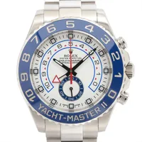 ロレックス ヨットマスターⅡ 116680 SS SS AT ホワイト文字盤
