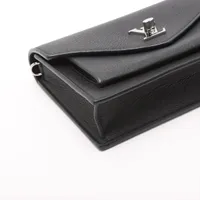 ヴィトン LVロゴ ポシェットロックミーチェーン M63471 ブラック RFID