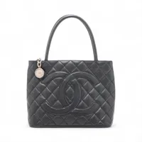 シャネル カンボンライン ツイード トートバッグ マルチカラー