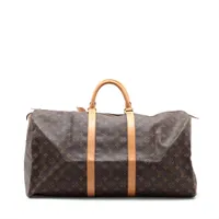 ヴィトン モノグラム キーポル55 M41424 ブラウン