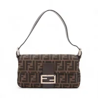 フェンディ FENDI セレリア マンマバケット ショルダーバッグ レザー シルバー 8BR101 中古 新入荷 OB1815 other - フェンディ FENDI セレリア マンマバケット ショルダーバッグ