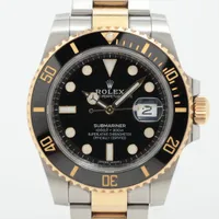 ロレックス サブマリーナーデイト 116613LN SS×YG SS×YG AT ブラック文字盤